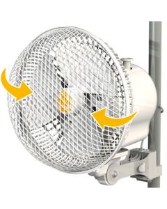Ventilador oscilante con clip pinza 20cm 20W Secret Jardin (Monkey Fan MFO20)